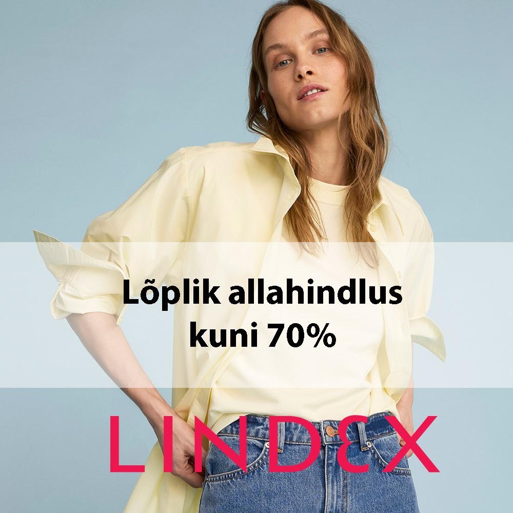 Lõplik allahindlus kuni 70%, Lindex