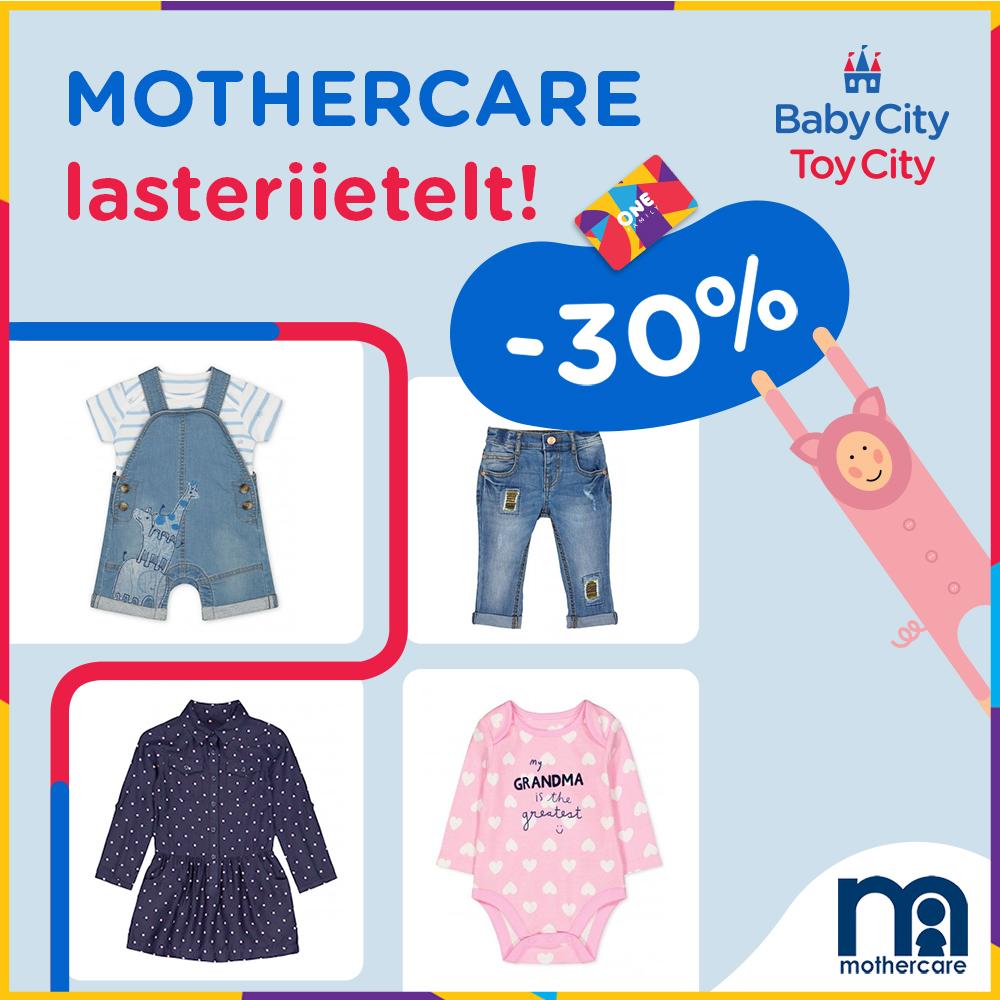 Mothercare lasteriided -30%! - Babycity