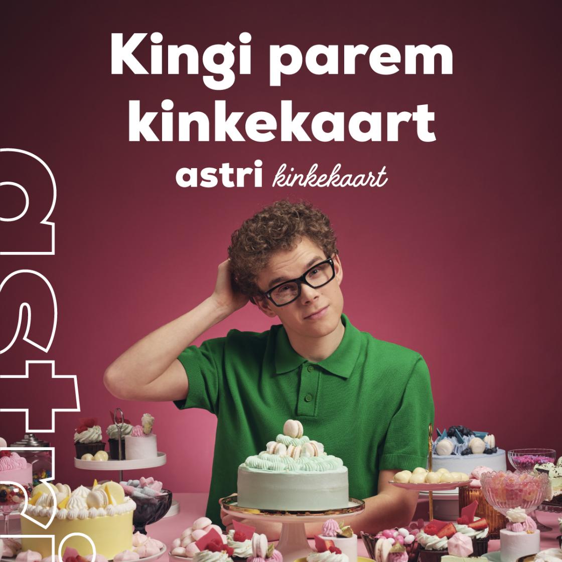 Astri Kinkekaart - Fama Infopunkt