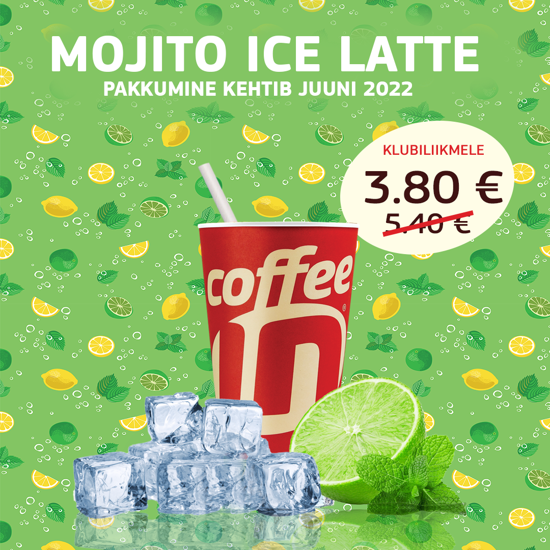 Mojito Ice Latte -30% - Coffee In & Yo!