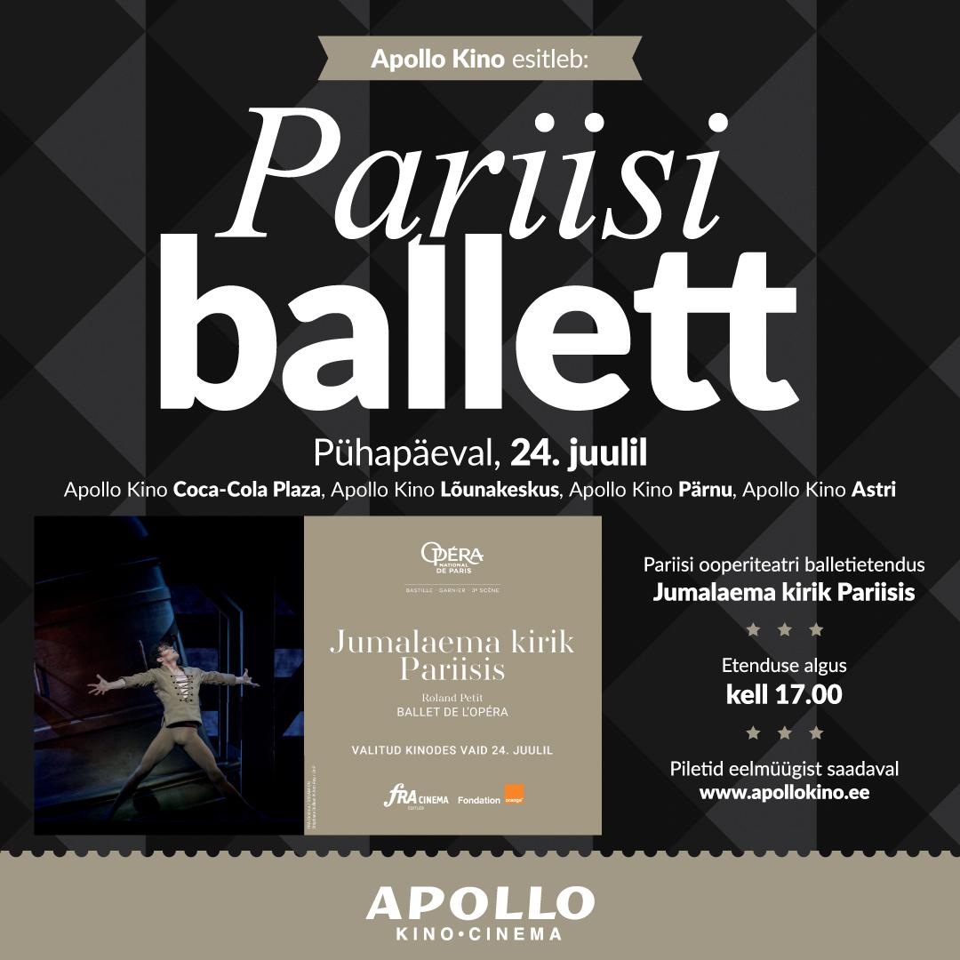 Ballett kinoekraanil - Apollo Kino