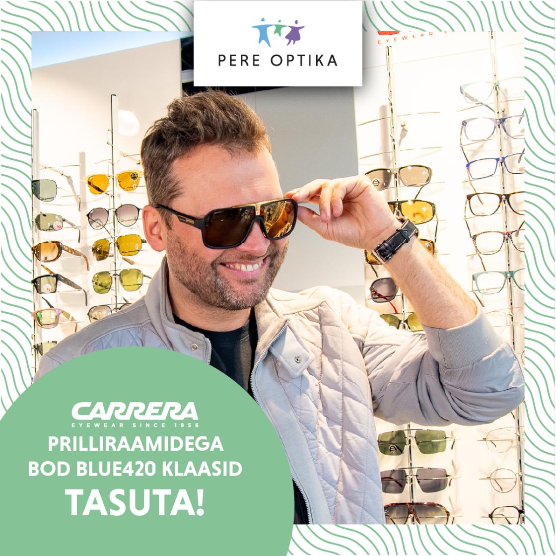 Carrera prilliraamidega kaasa TASUTA Blue 420 prilliklaasid - Pere Optika