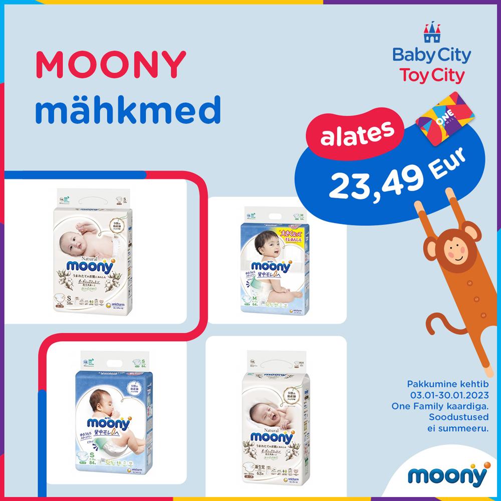 MOONY mähkmed alates 23.49 eur! - Babycity