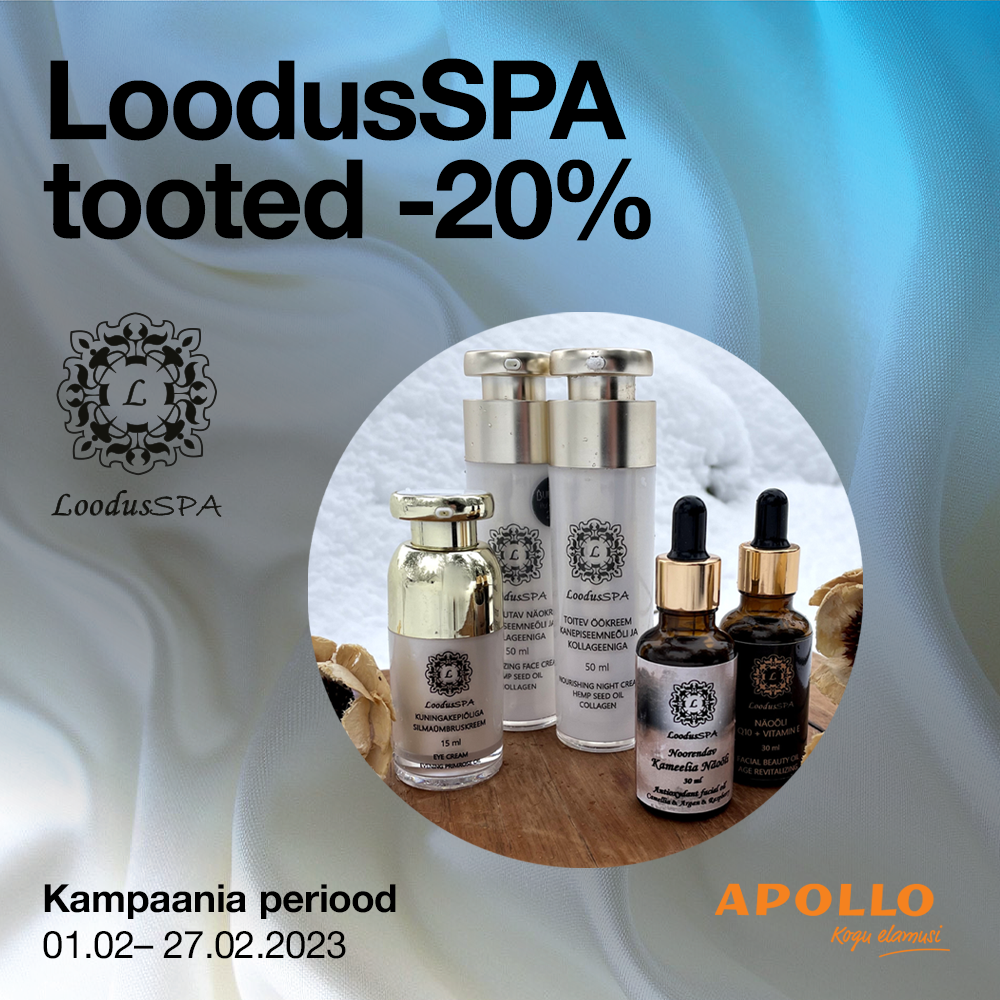 LoodusSPA tooted -20% - Apollo