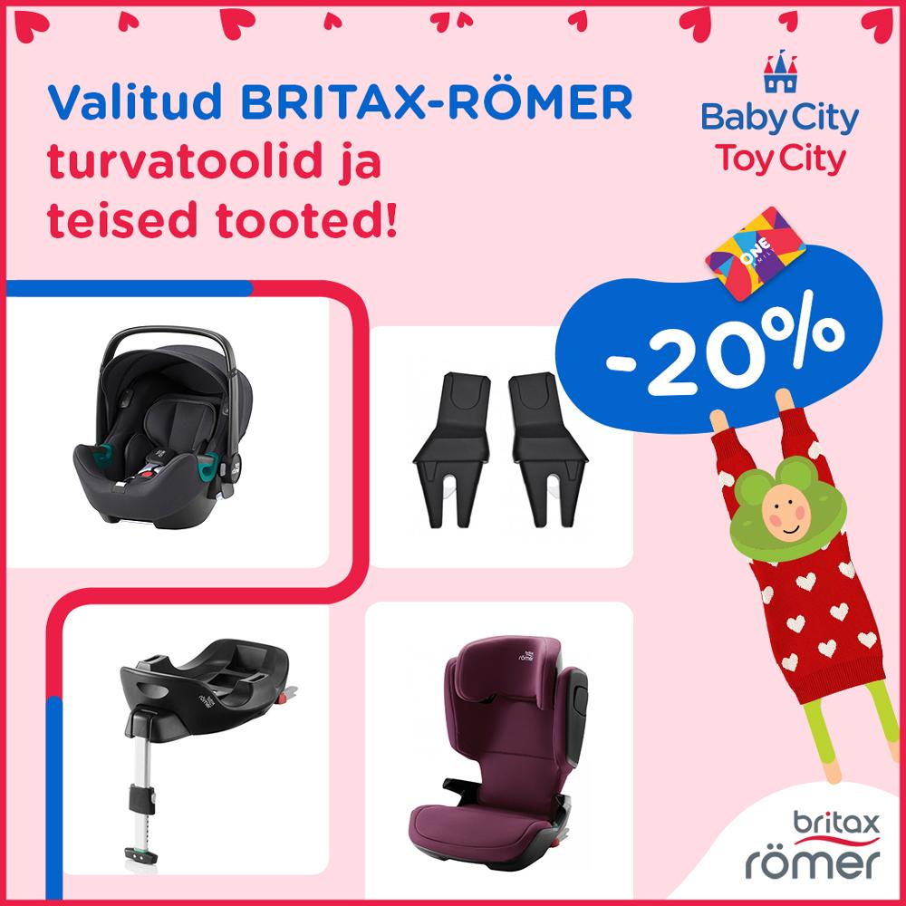 Valitud BRITAX-RÖMER turvatoolid ja muud tooted -20%! - Babycity
