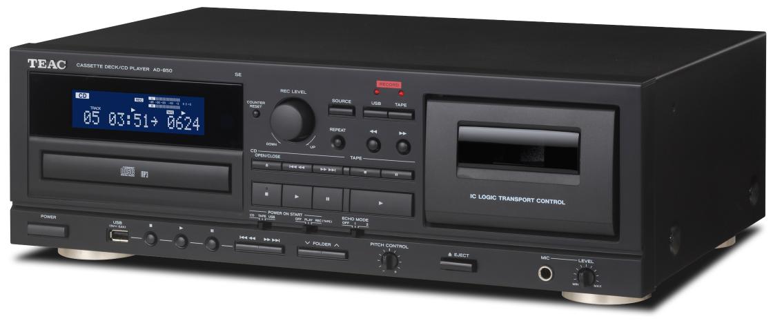 TEAC AD-850-SE CD - Kassette DECK - Retroman