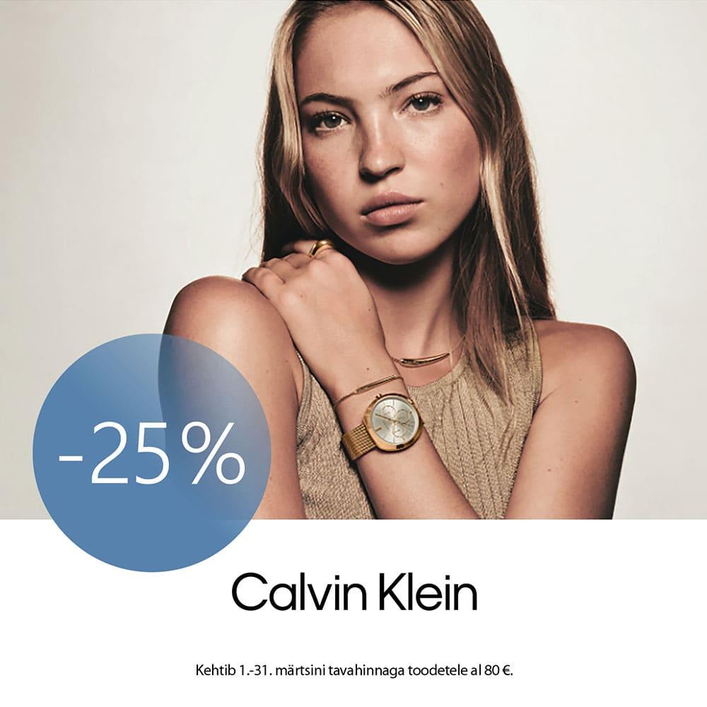 Calvin Klein -25% - Goldtime