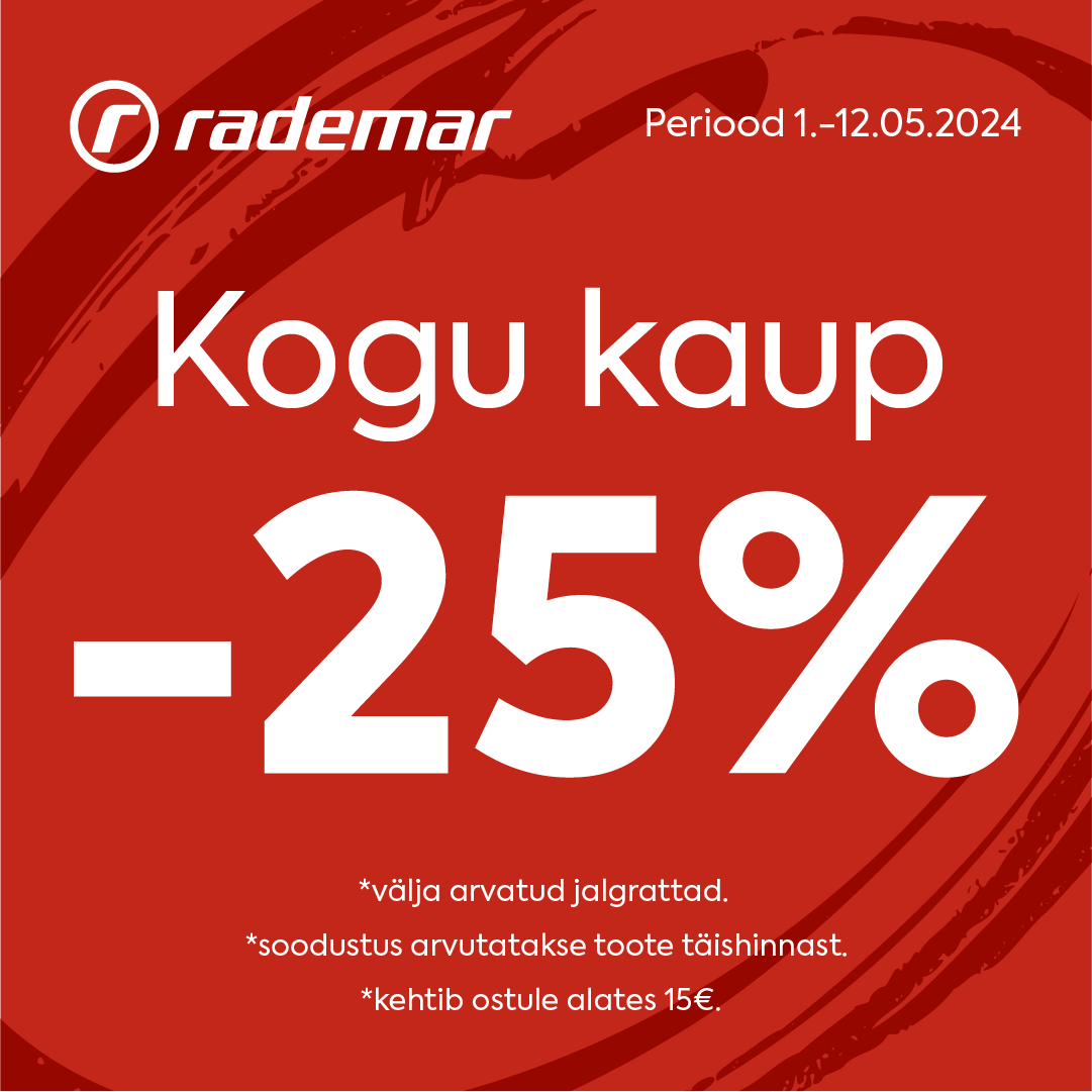 KOGU KAUP -25% - Rademar