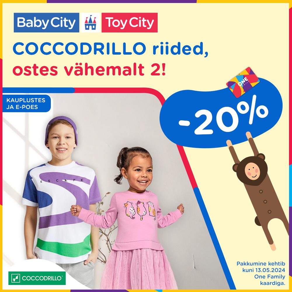 COCCODRILLO riided -20%, ostes vähemalt 2! - Babycity