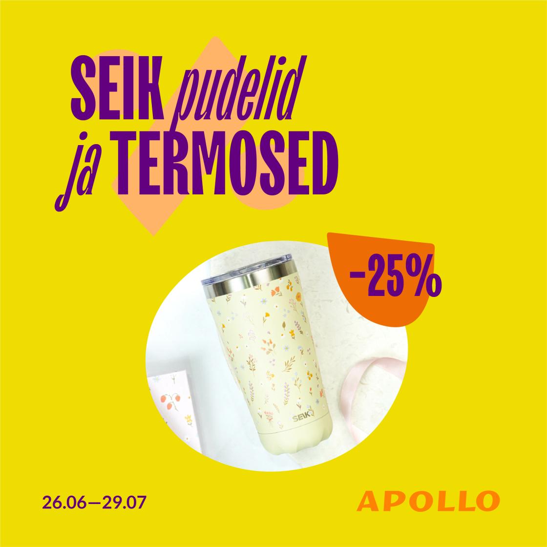 Soodustame lugemist! Suveale kuni -80% - Apollo