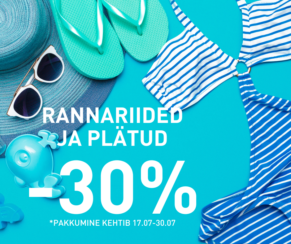 Rannariided ja plätud -30% - N-Trend