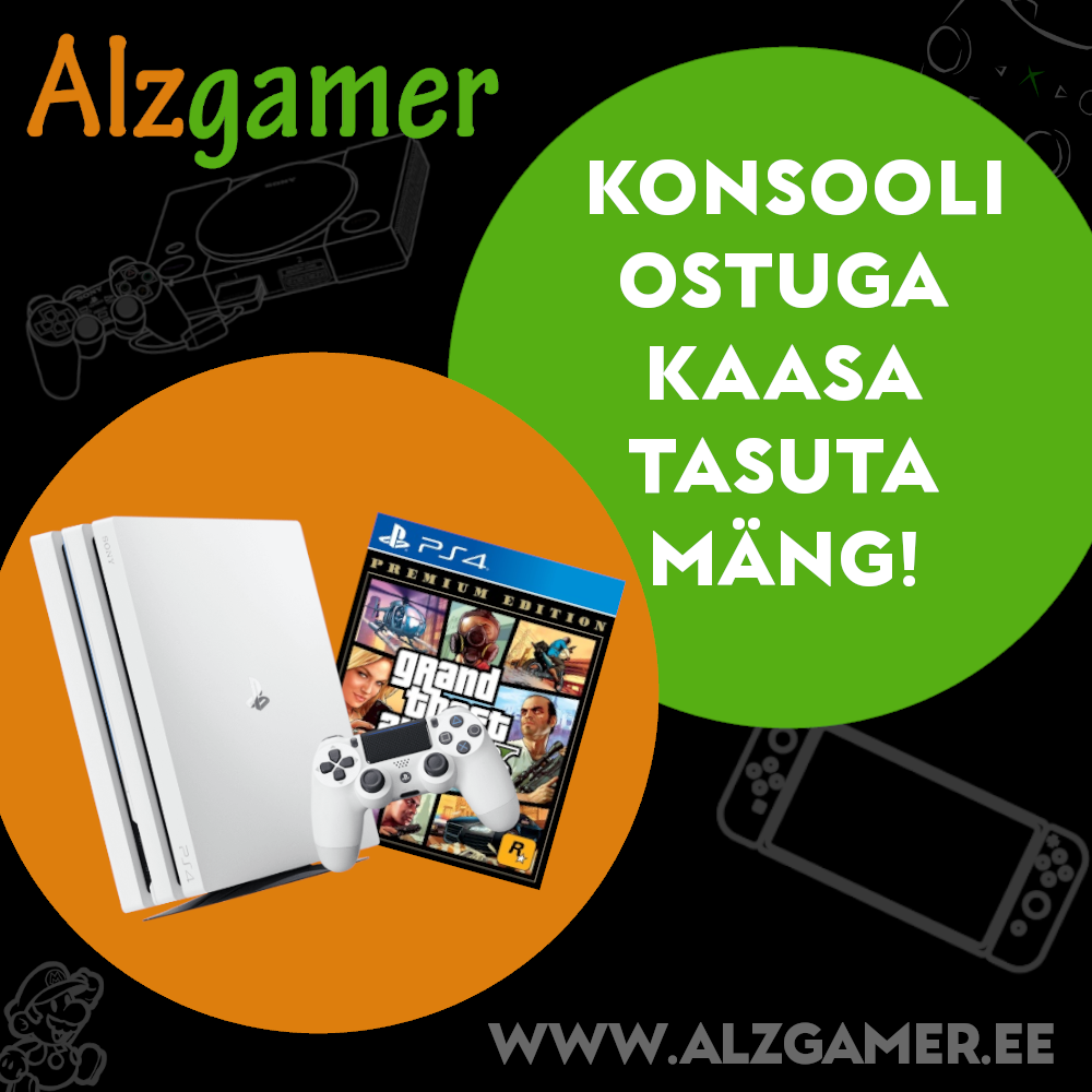 Konsooli ostuga kaasa tasuta mäng! - Alzgamer