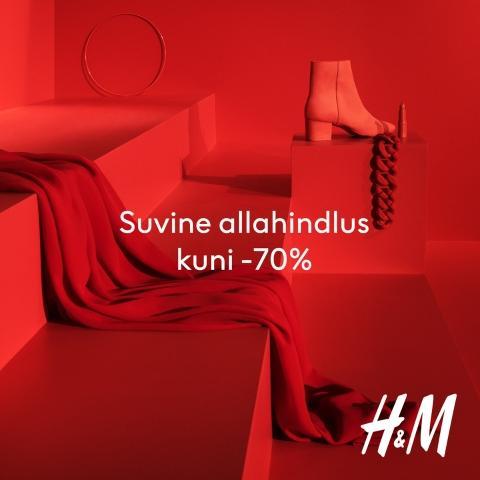 Hooaja allahindlus nüüd kuni -70% - H&M