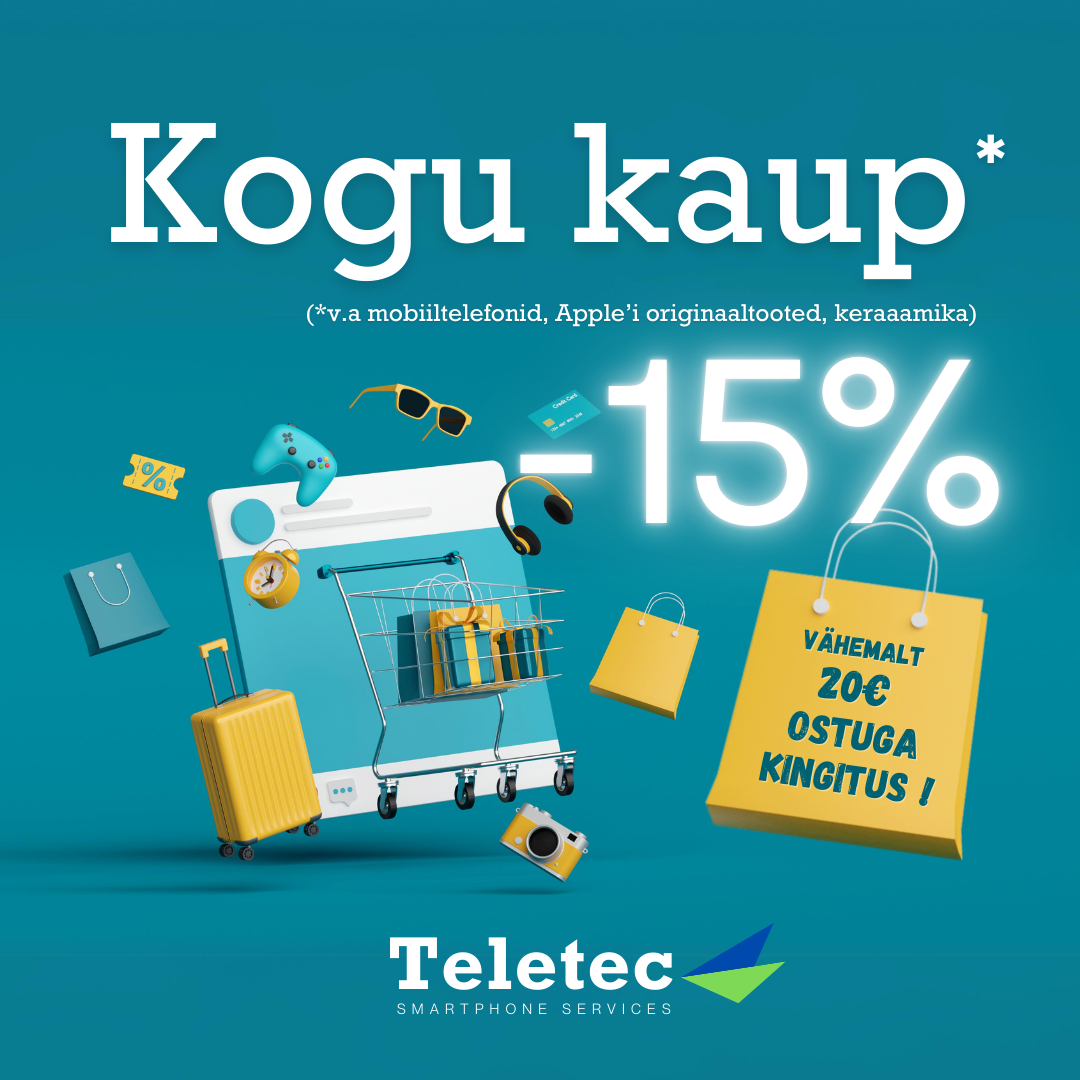 OP I Kogu kaup -15% - TELETEC