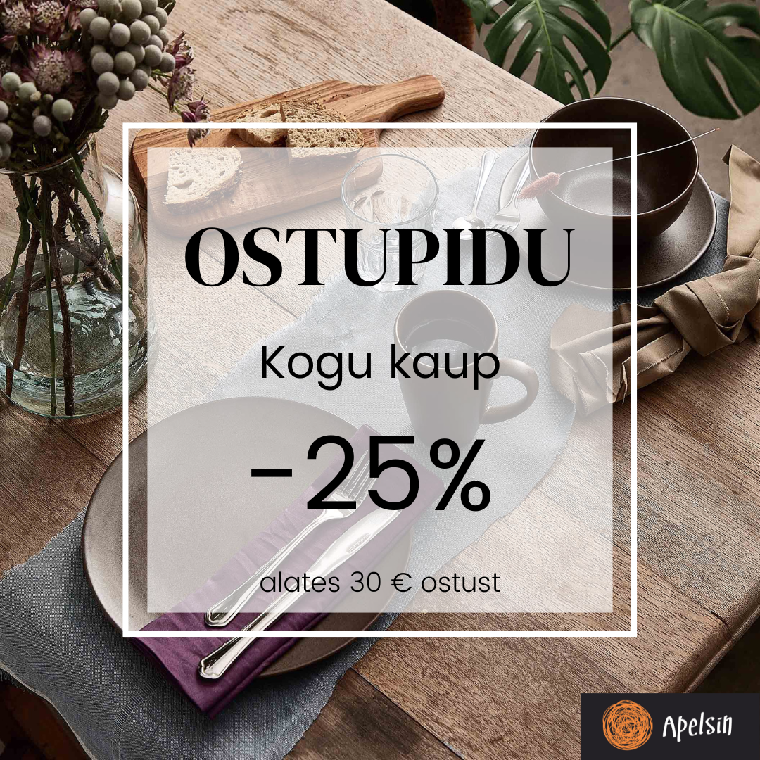 OSTUPIDU I Tavahinnaga kaup -25% - Apelsin