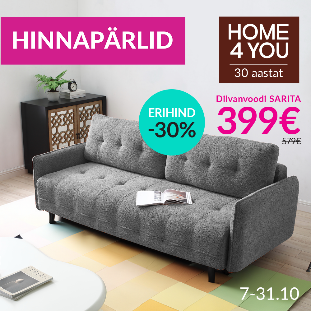 Hinnapärlid! Pehme mööbli eripakkumised - Home4you