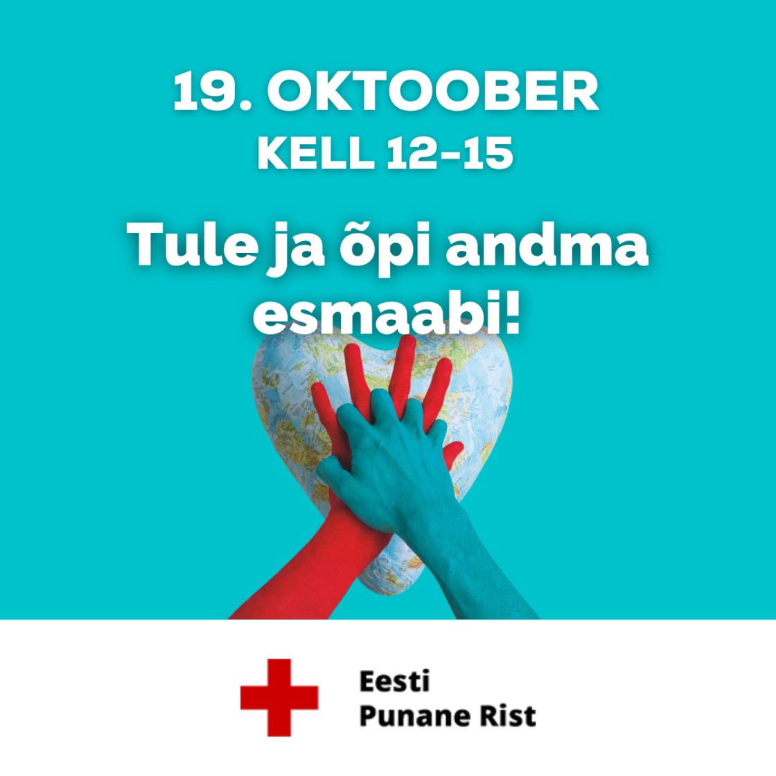 Sinu käed päästavad elu!