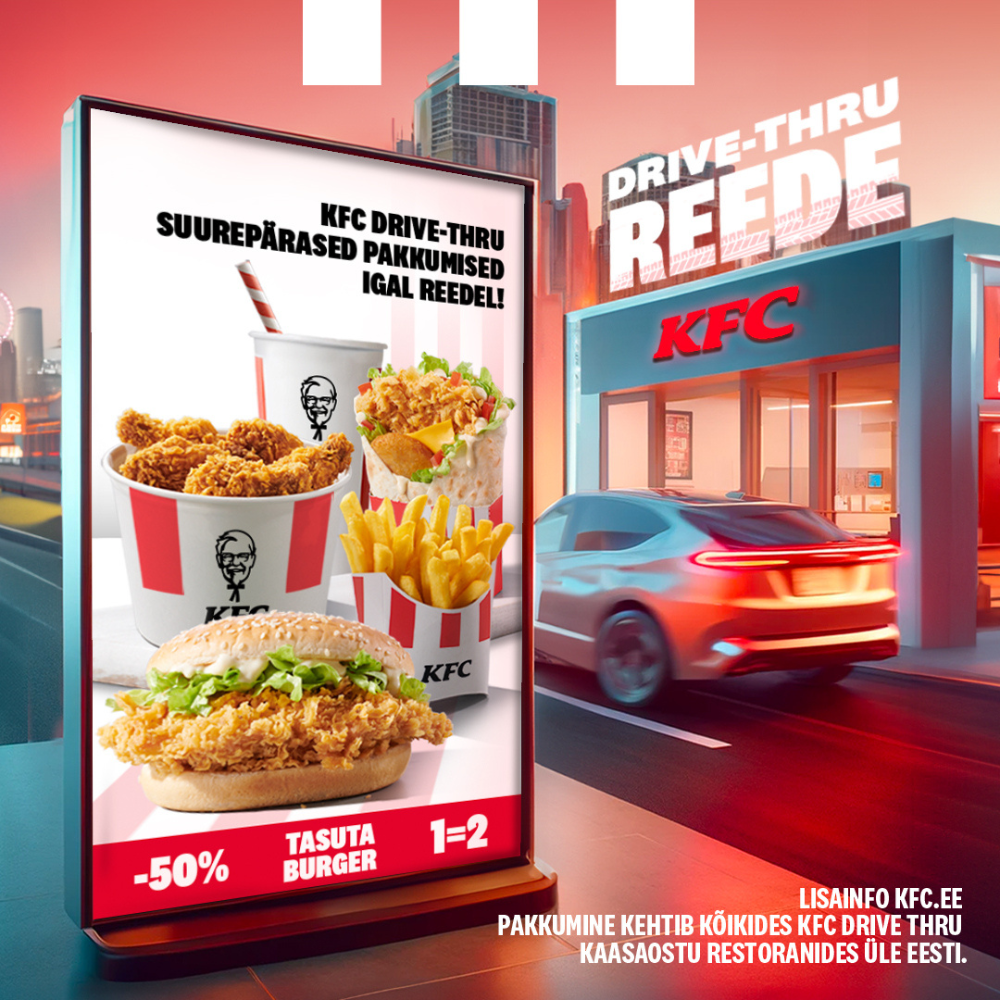 KFC Drive Thru reede eripakkumised! - KFC