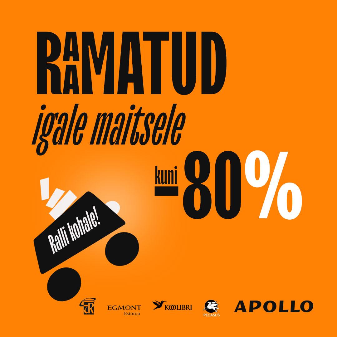 Väärt raamatud kuni -80%! Ralli kohale! - Apollo