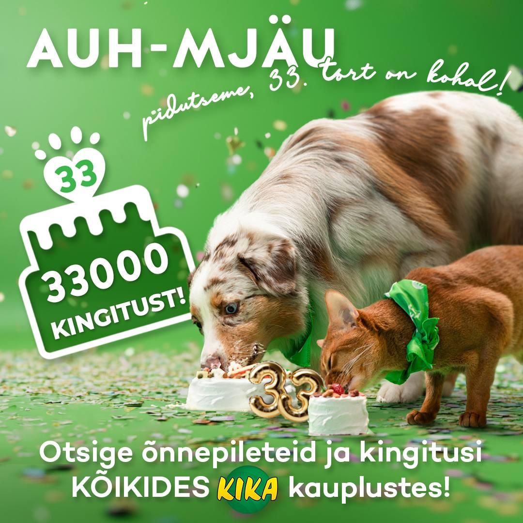 KOGU KAUP -33% - KIKA