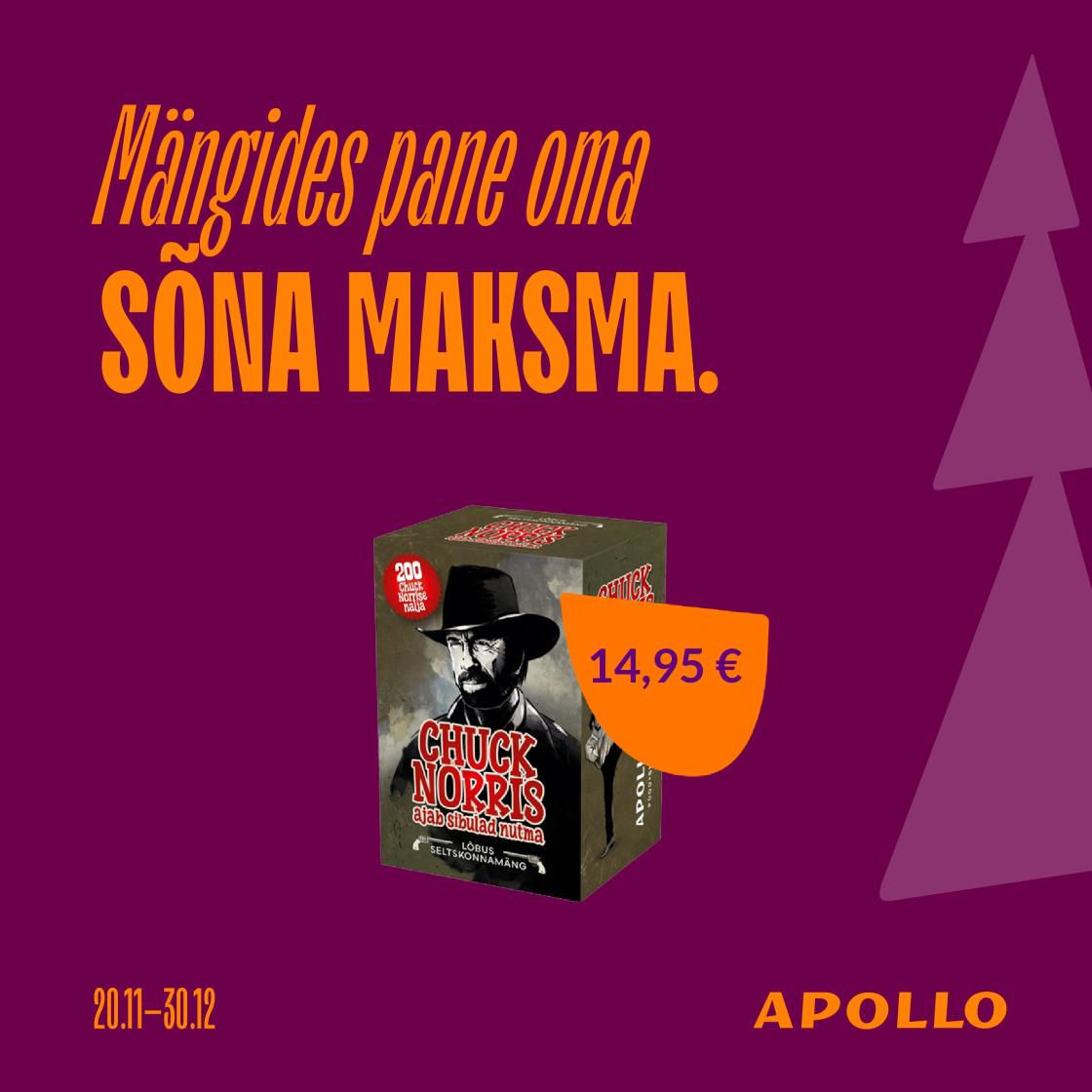 Kingiks hea sõna! - Apollo