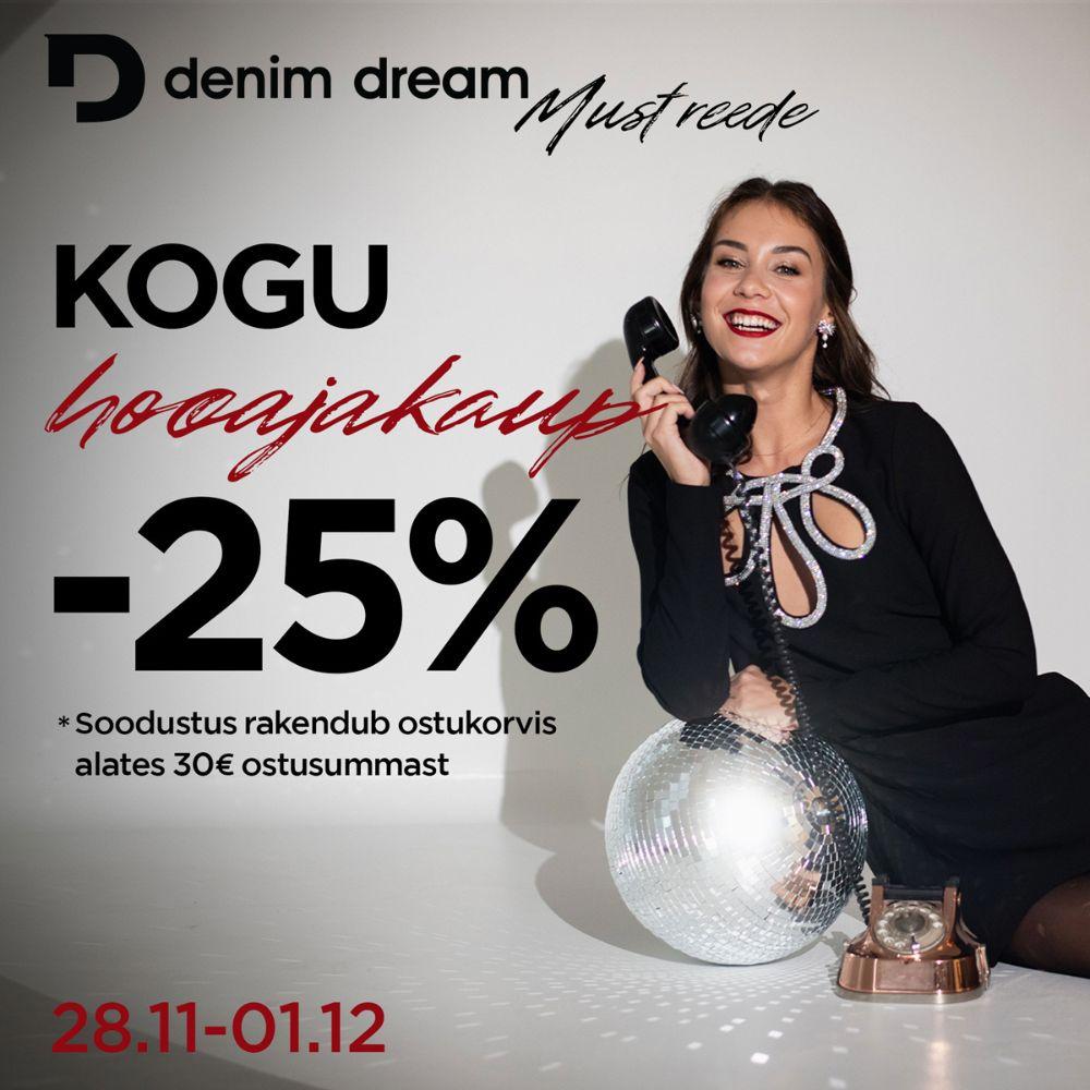 KOGU KAUP -25% - Denim Dream