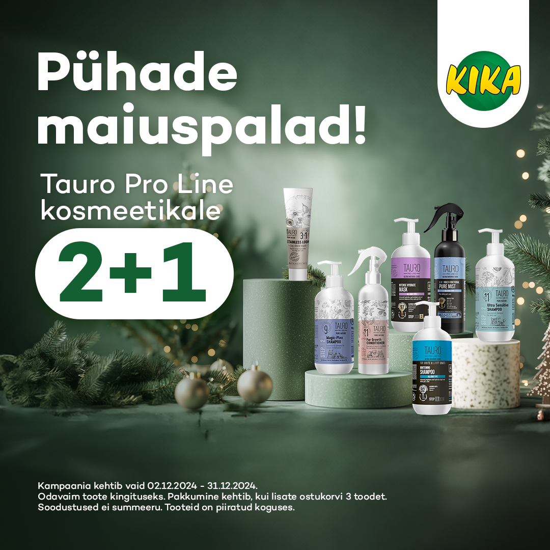 Tauro Pro Line kosmeetikale 2+1 - KIKA