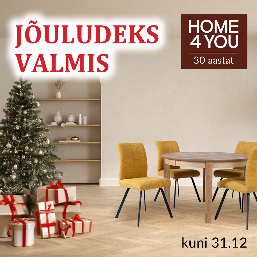 Jõuludeks valmis - pakkumised kuni -50% - Home4you