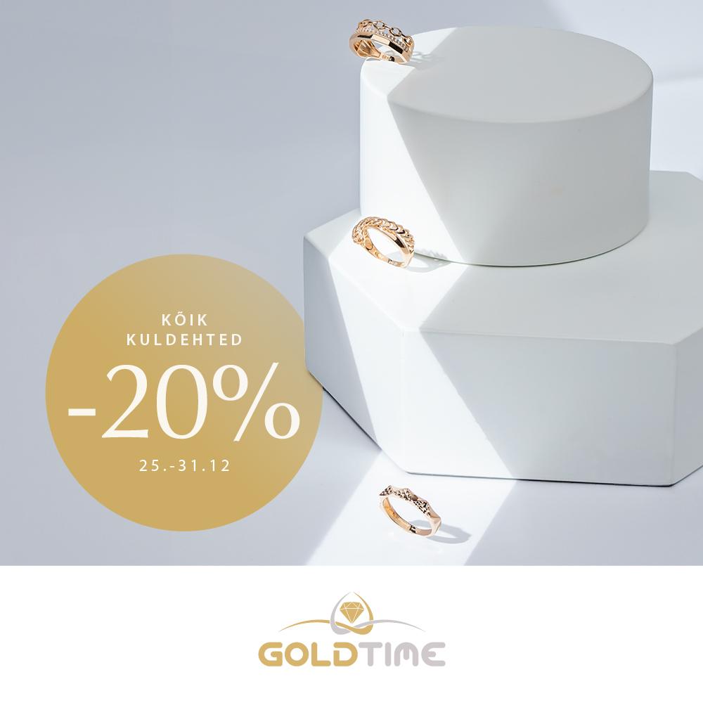 Kõik kuldehted 20% - Goldtime