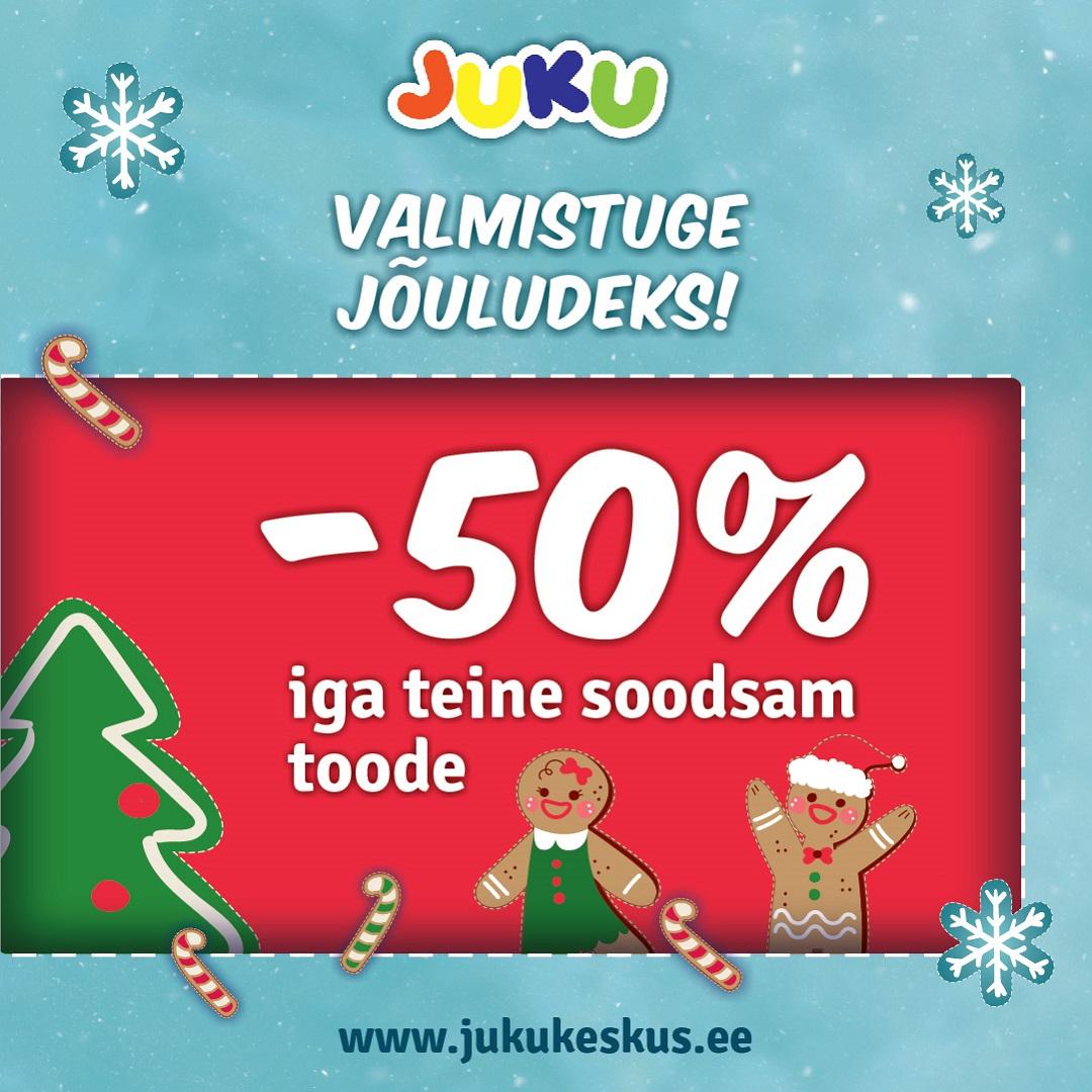 Teine toode -50% - Juku Mänguasjakeskus