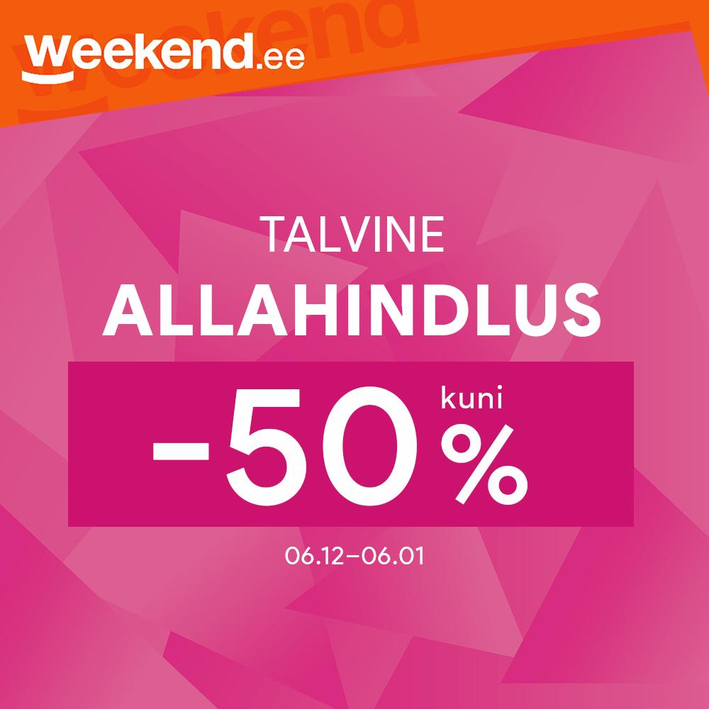 Talvine ALLAHINDLUS kuni -50% - Weekend Jalatsipood