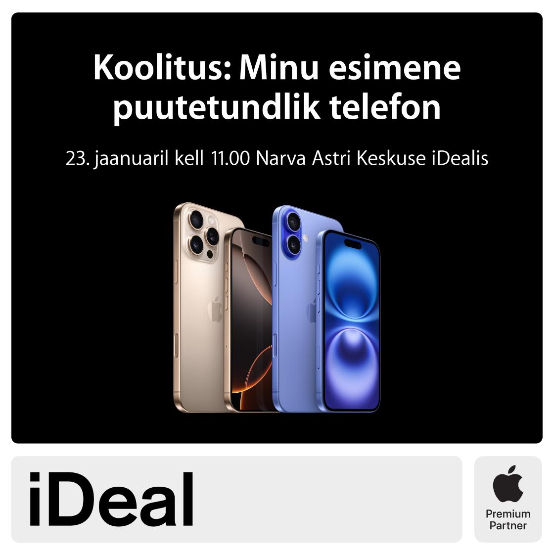 KOOLITUS iDealis! - iDeal