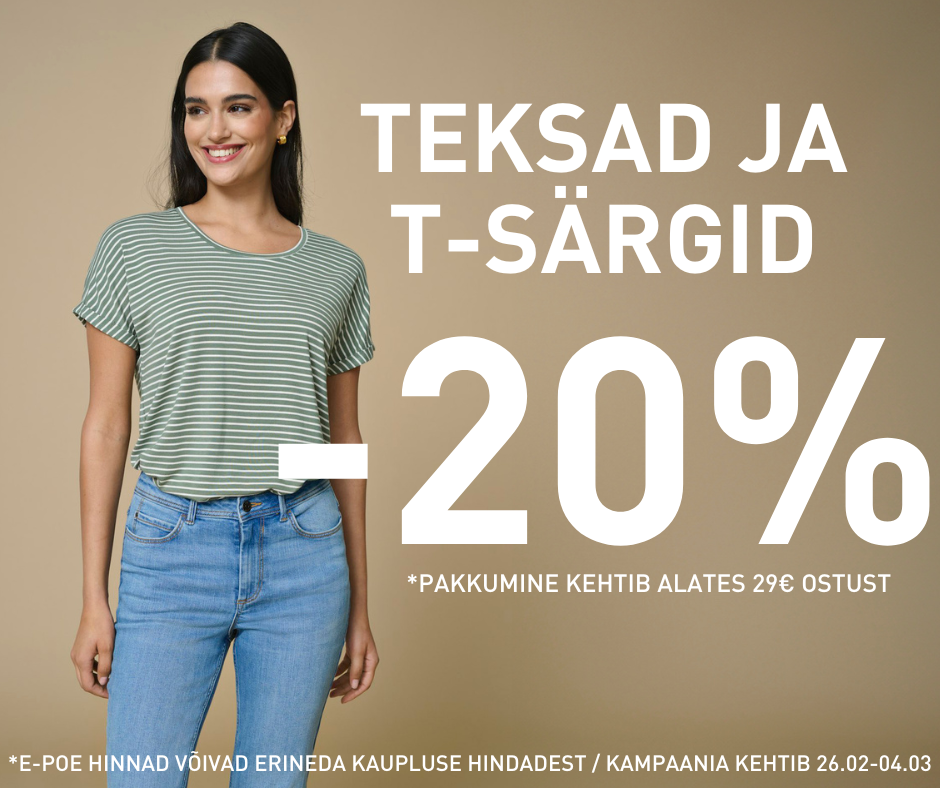 Teksad ja t-särgid -20% - N-Trend