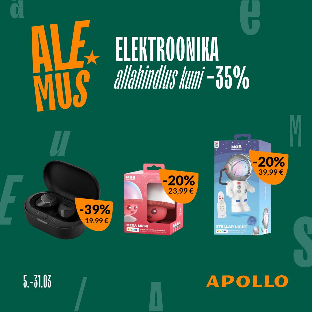 ALEMUS: raamatud ja elamustooted kuni -80% - Apollo