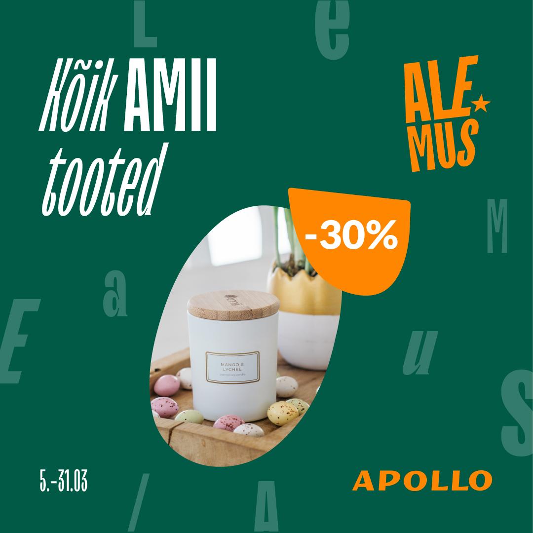 ALEMUS: raamatud ja elamustooted kuni -80% - Apollo