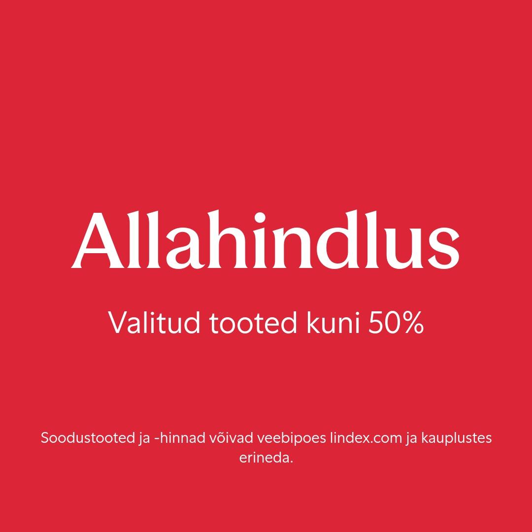 ALLAHINDLUS kuni 50% - Lindex