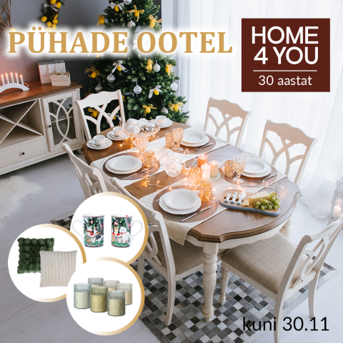 Pühade ootel – pakkumised kuni -50%