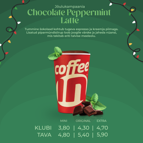 Chocolate Peppermint Latte