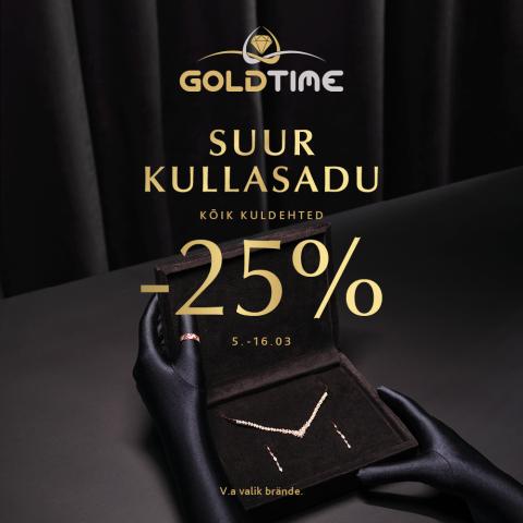 Suur Kullasadu! Kõik kuldehted -25%