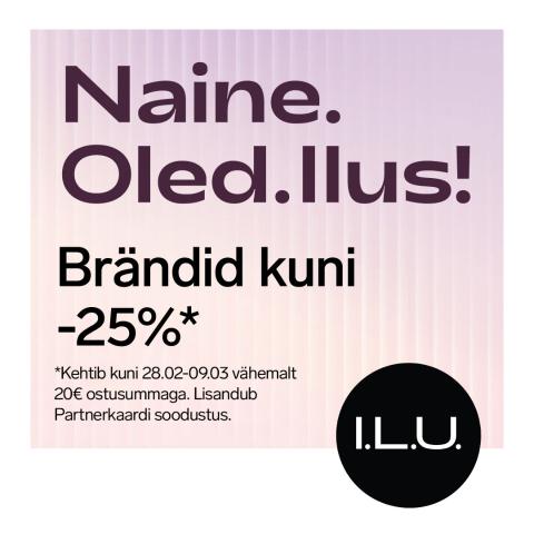 Naistepäev on tulemas! Paljud brändid kuni -25%