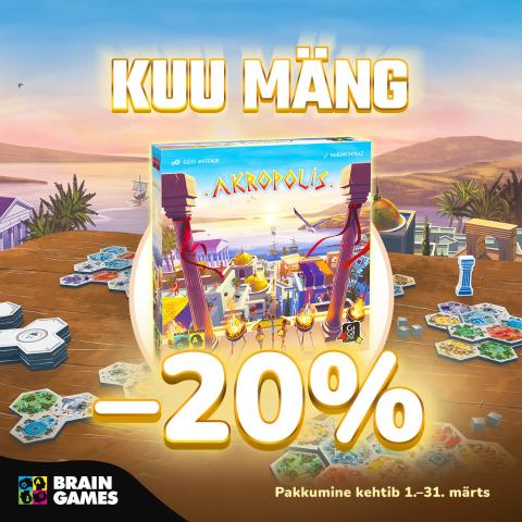 KUU MÄNG AKROPOLIS -20%