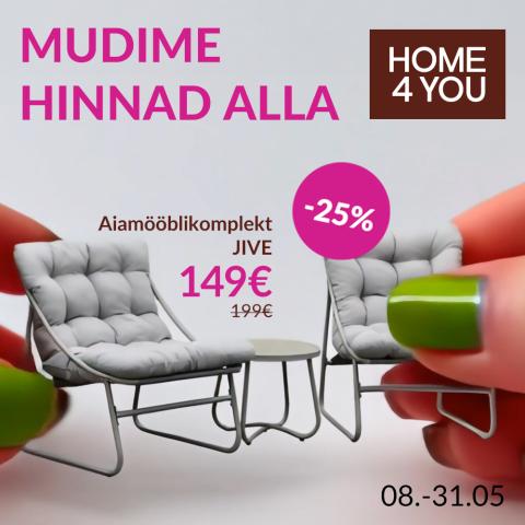 Mudime hinnad alla!