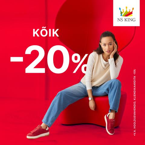 Kõik täishinnaga tooted -20%