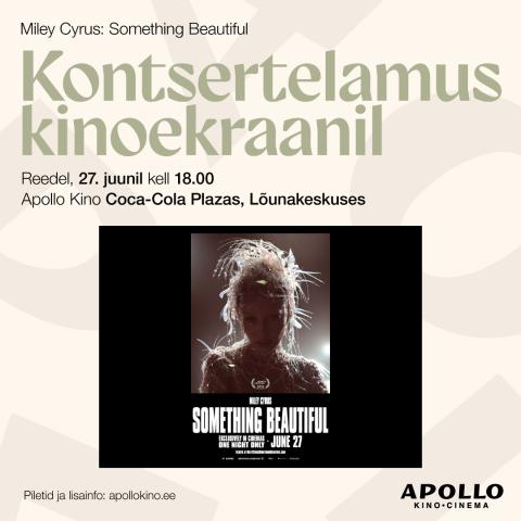 Kontsertelamus kinoekraanil!