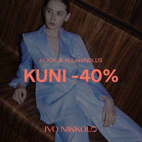 HOOAJA ALLAHINDLUS KUNI -40%