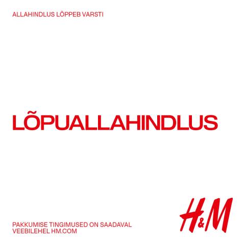 Lõpuallahindlus %